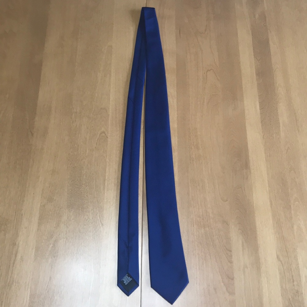 Textured Long Tie
